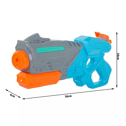 Liela ūdens pistole šautene ar 0.6 litru tvertni un pumpi bērniem