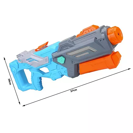 Ūdens pistole bērniem ar pumpi un lielu tvertni, 1.5 litri, 57 cm