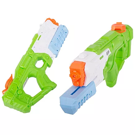 Liela bērnu ūdens pistole ar pumpja sistēmu, 0,5 l tvertni, 39 cm.