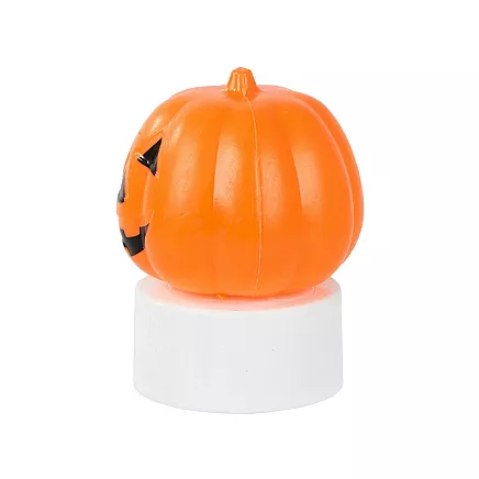 Led pumpkin light glowing figurine decoration halloween decoration battery operated
