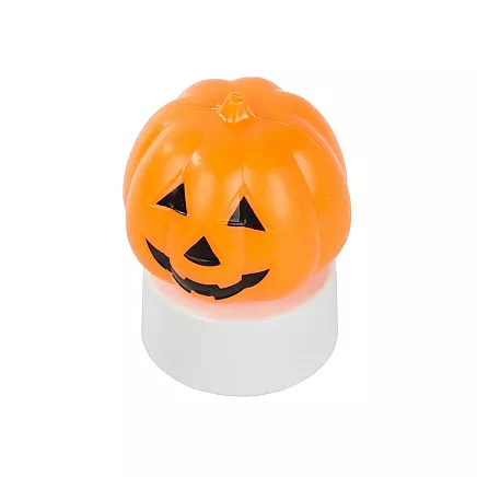 Led pumpkin light glowing figurine decoration halloween decoration battery operated