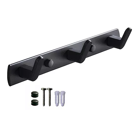 Bathroom hanger for clothes, towels, kitchen loft wall hanger 24.5cm