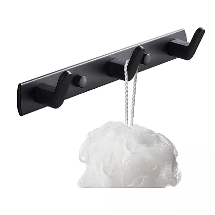 Bathroom hanger for clothes, towels, kitchen loft wall hanger 24.5cm