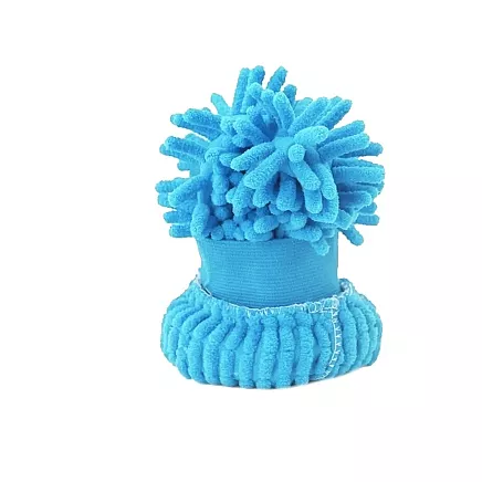 Microfibre cloth glove for cleaning the car wash on the hand