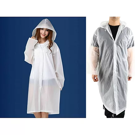 Mackintosh pocket cloak hooded rain poncho