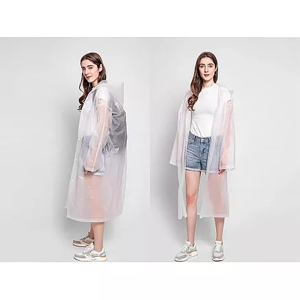 Mackintosh pocket cloak hooded rain poncho