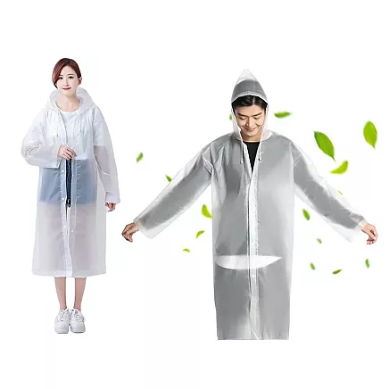 Mackintosh pocket cloak hooded rain poncho