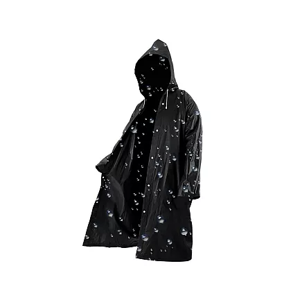 Mackintosh pocket cloak hooded rain poncho