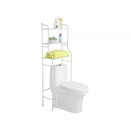 Shelf over toilet toilet seat bathroom cabinet shelf 3 shelves