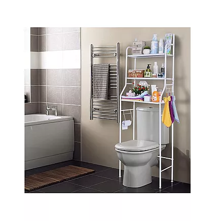 Shelf over toilet toilet seat bathroom cabinet shelf 3 shelves