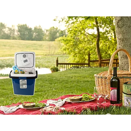 Travel fridge 12v 230v 26l heating function home large