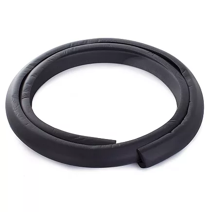 Mīksta aizsargājoša putu lente mēbeļu stūriem un malām, 2m, melna