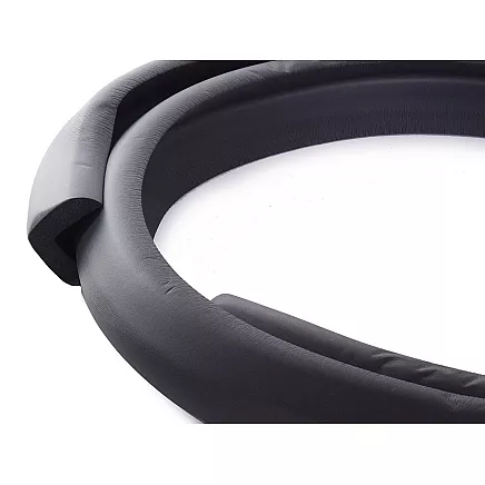 Mīksta aizsargājoša putu lente mēbeļu stūriem un malām, 2m, melna