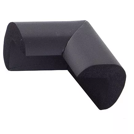 Porolona Drošības Stūru Aizsargi, Melni, 4 gab.