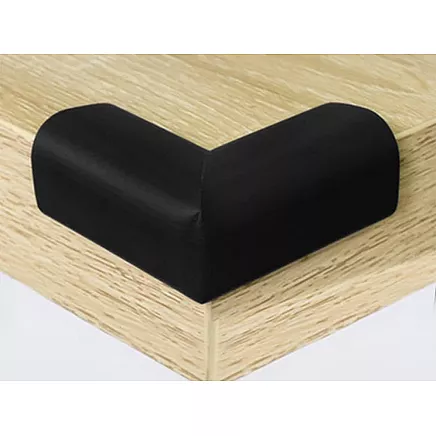 Porolona Drošības Stūru Aizsargi, Melni, 4 gab.