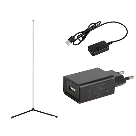 Floor corner rgb led nightstand lamp for bedroom application 1.5