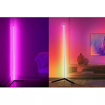 Floor corner rgb led nightstand lamp for bedroom application 1.5
