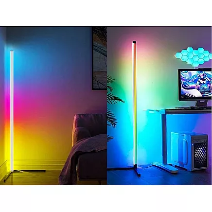 Floor corner rgb led nightstand lamp for bedroom application 1.5