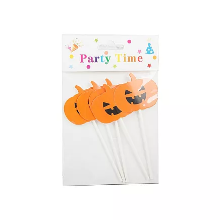 Halloween decoration for cake for cupcakes picnic party paper sticks