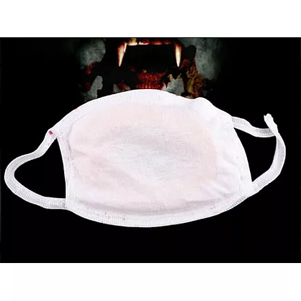 Briesmīga Helovīna maska ar asiņainiem zobiem kostīmam