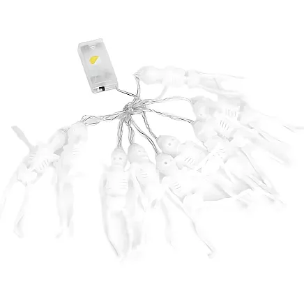 Led halloween girl range 2m 10 hanging glasses