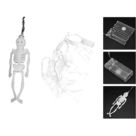 Led halloween girl range 2m 10 hanging glasses