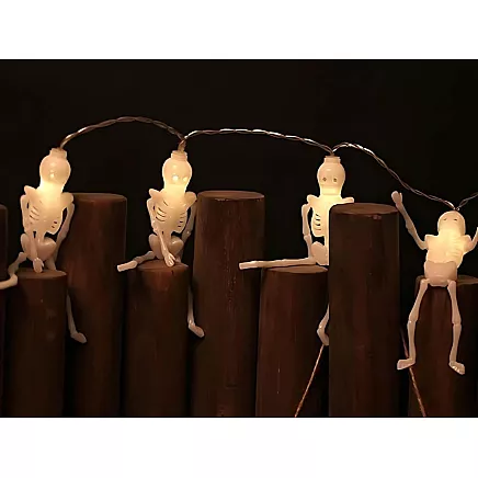 Led halloween girl range 2m 10 hanging glasses