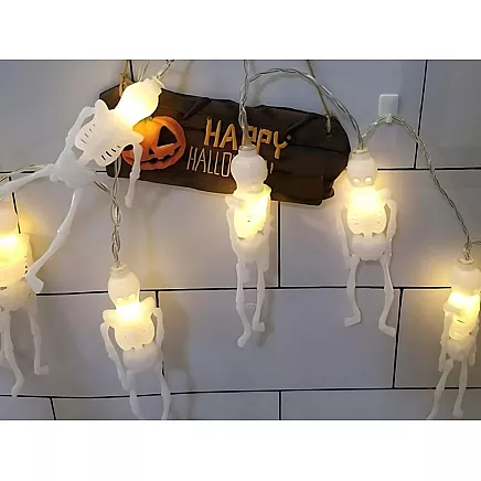 Led halloween girl range 2m 10 hanging glasses