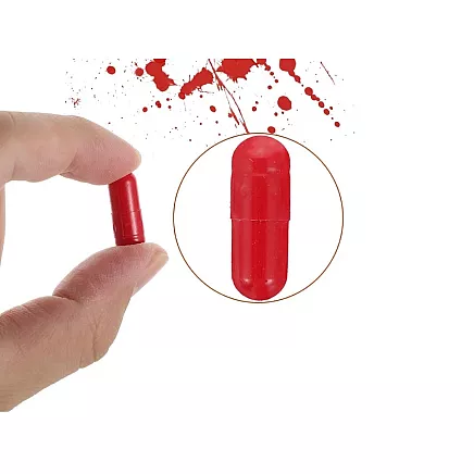 Vampire dracula werewolf kit halloween false teeth with fake blood