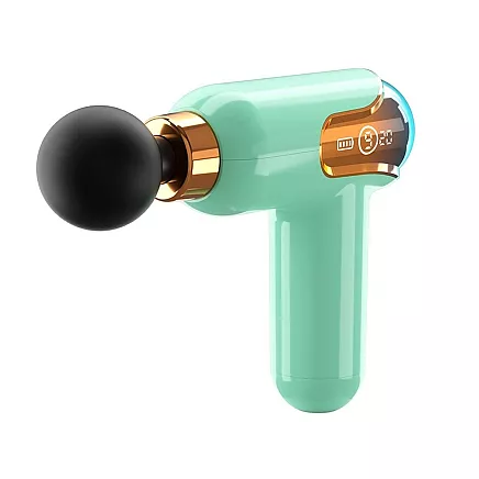 Mini Masāžas Pistole Jaudīga Pārnēsājama + 4 Uzgaļi