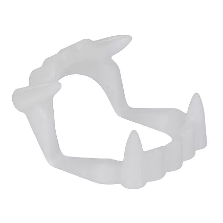 Drakulas mākslīgie zobi un 14ml mākslīgās asinis