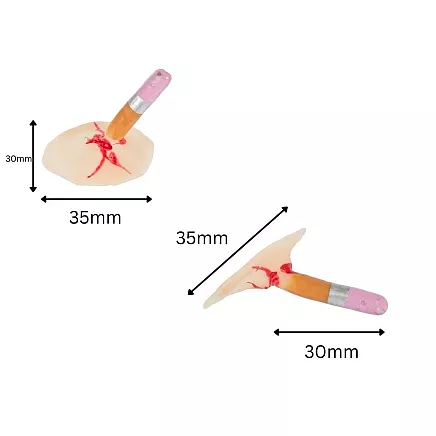 Fake wound makeup kit halloween makeup kit with blood stuck in pencil