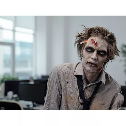 Fake wound makeup kit halloween makeup kit with blood stuck in pencil