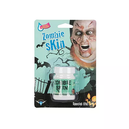 Zoombie skin makeup for halloween to paint scars wounds makeup skin