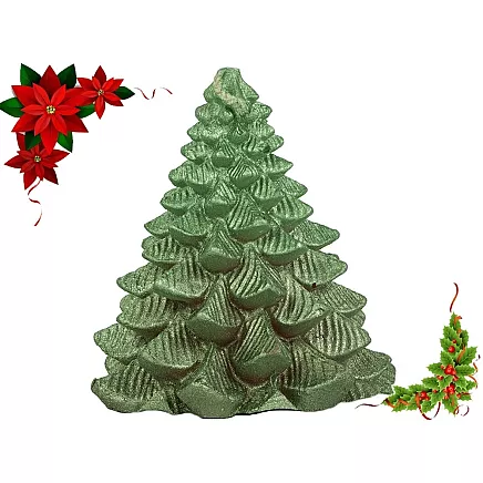 Christmas tree candle christmas box candle decorative