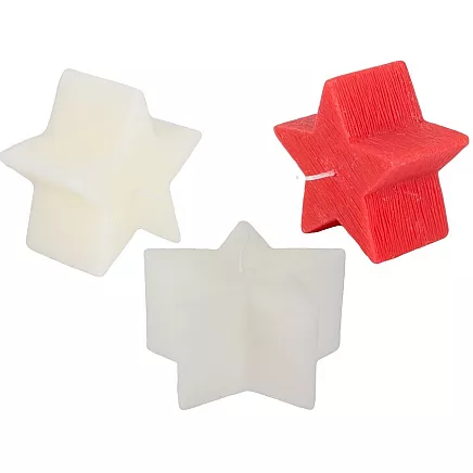 Christmas scented star candle christmas scented candle