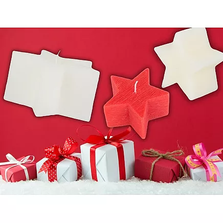 Christmas scented star candle christmas scented candle