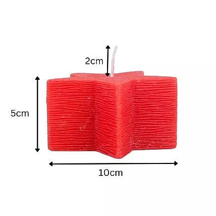 Christmas scented star candle christmas scented candle