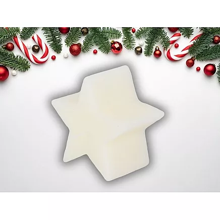 Christmas scented star candle christmas scented candle
