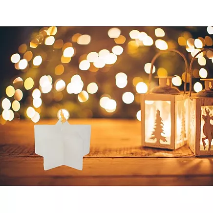 Christmas scented star candle christmas scented candle