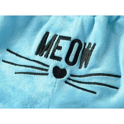 Warm womens pyjamas two-piece with hood soft plush short l