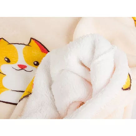 Warm sweatshirt cat blanket oversize xxl 2in1 thick fur soft with hood