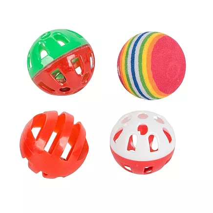 Set of cat toys ball toy 9 el mix toy holiday gift