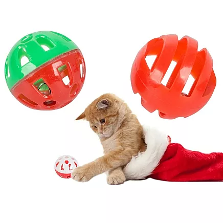 Set of cat toys ball toy 9 el mix toy holiday gift
