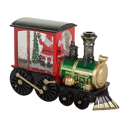 Christmas lantern lantern decoration led decoration stained glass locomotive