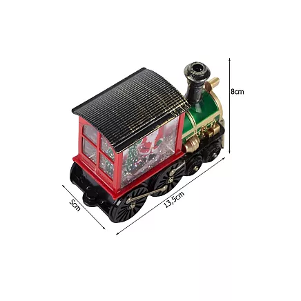 Christmas lantern lantern decoration led decoration stained glass locomotive
