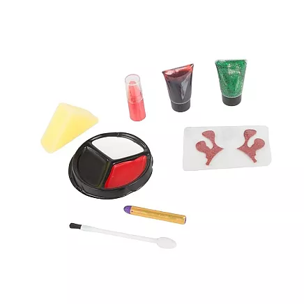 Vampire dracula face makeup kit for halloween makeup with blood