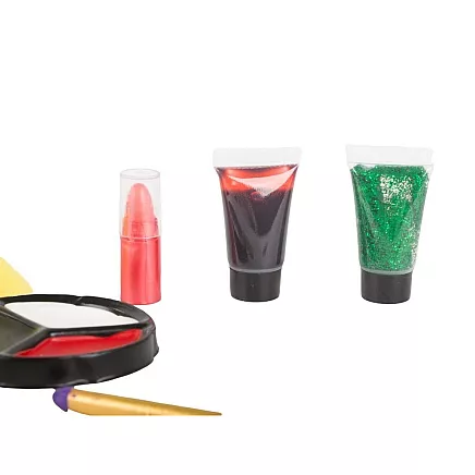 Vampire dracula face makeup kit for halloween makeup with blood