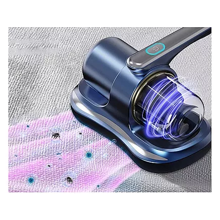 Putekļu ērcīšu putekļsūcējs ar UV lampu bez maisa, HEPA filtrs