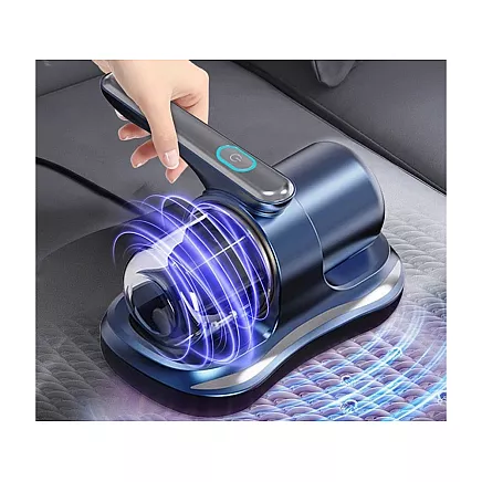 Putekļu ērcīšu putekļsūcējs ar UV lampu bez maisa, HEPA filtrs